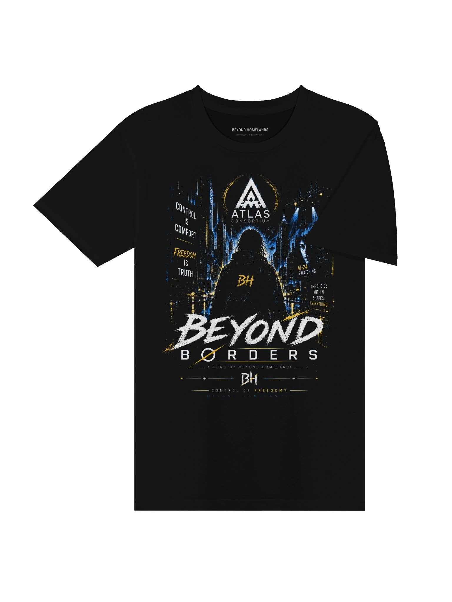Beyond Borders — Official Song T-Shirt | Beyond Homelands™ product image (4)