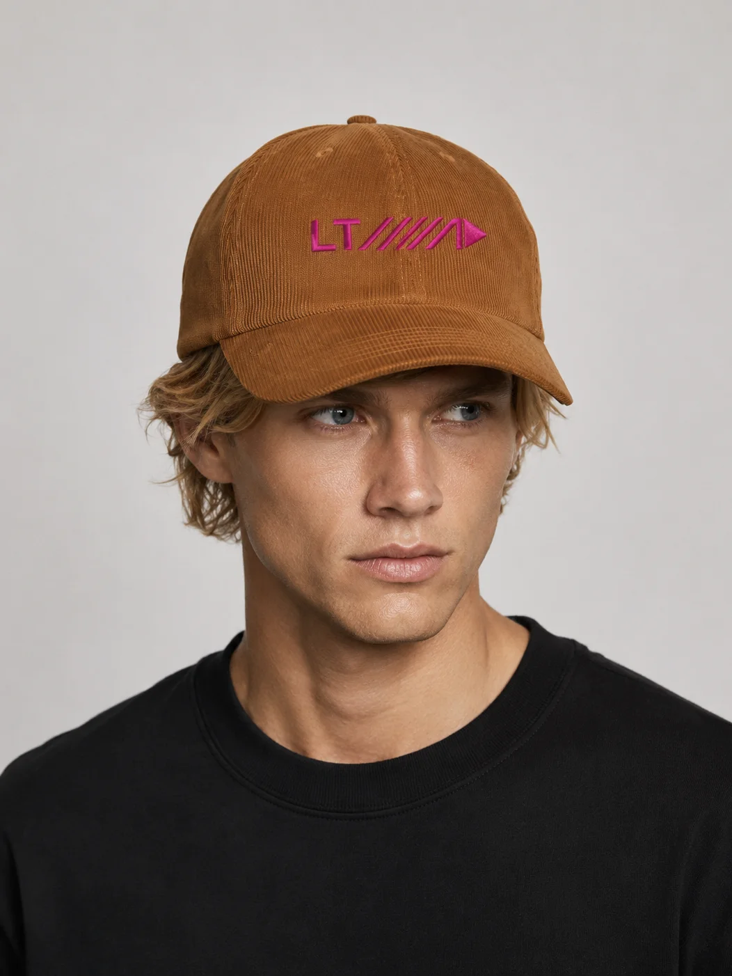 Scaled Alps 'LTAP' Camel Corduroy Cap product image (1)