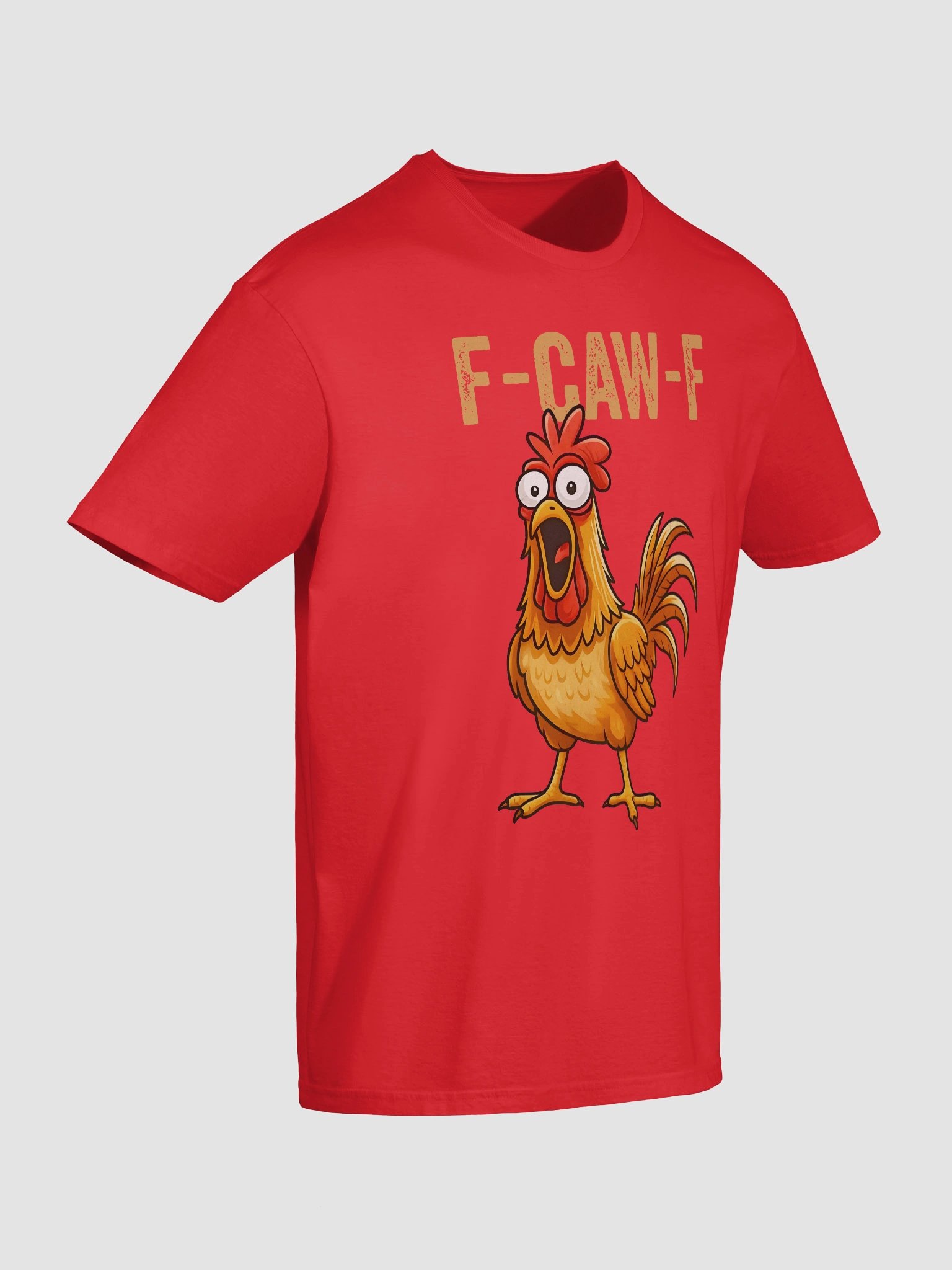 F Caw F Shirt Red product image (50)
