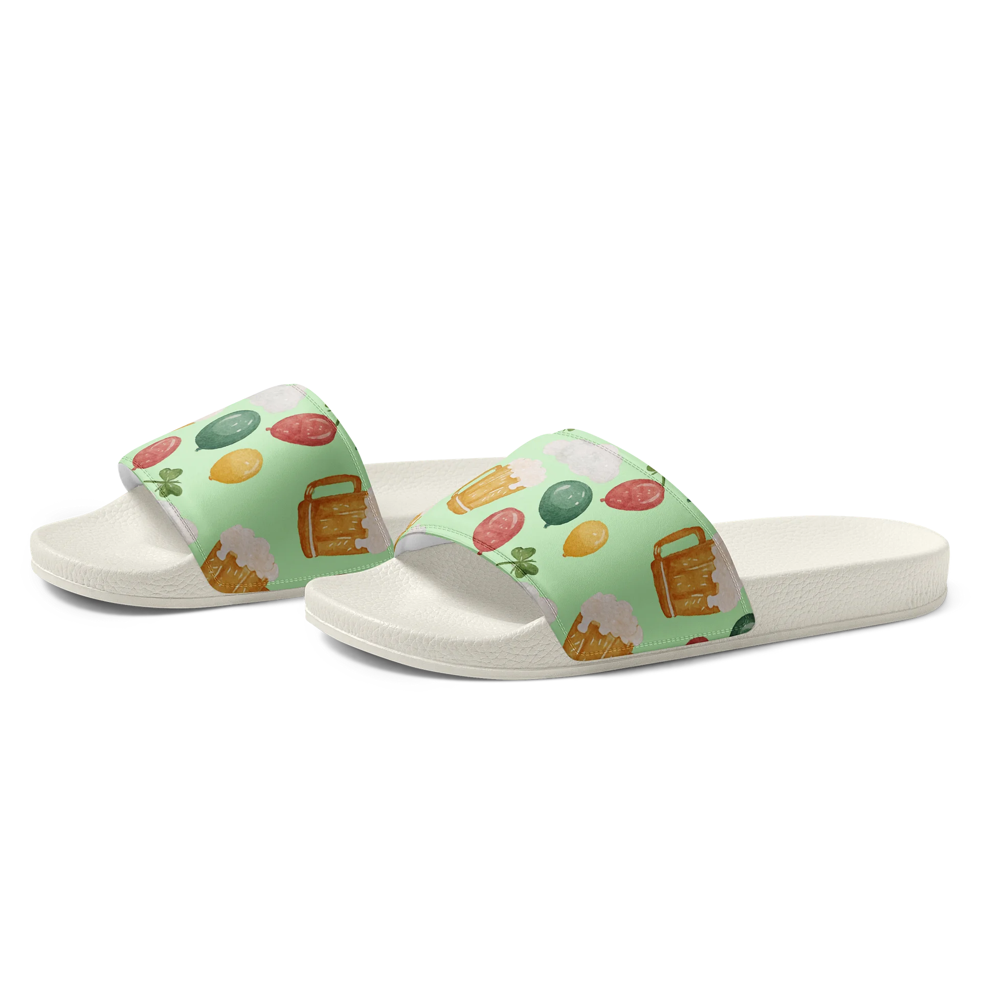 St. Patrick's DayBeer Mugs Men's Slides product image (7)