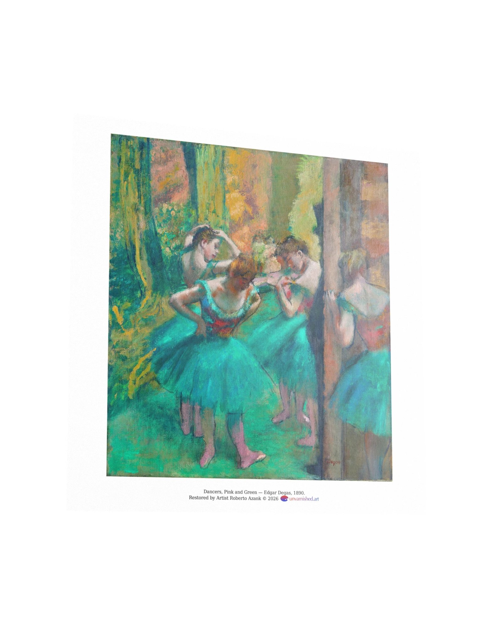 Dancers, Pink and Green — Poster product image (3)
