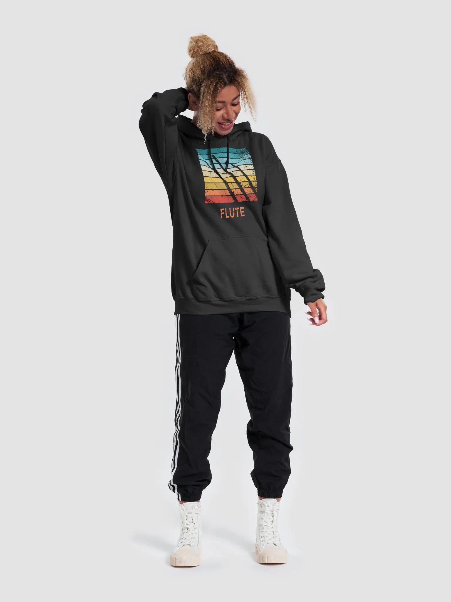 Abstract Flute Hoodie - Piccolo - Unisex product image (5)