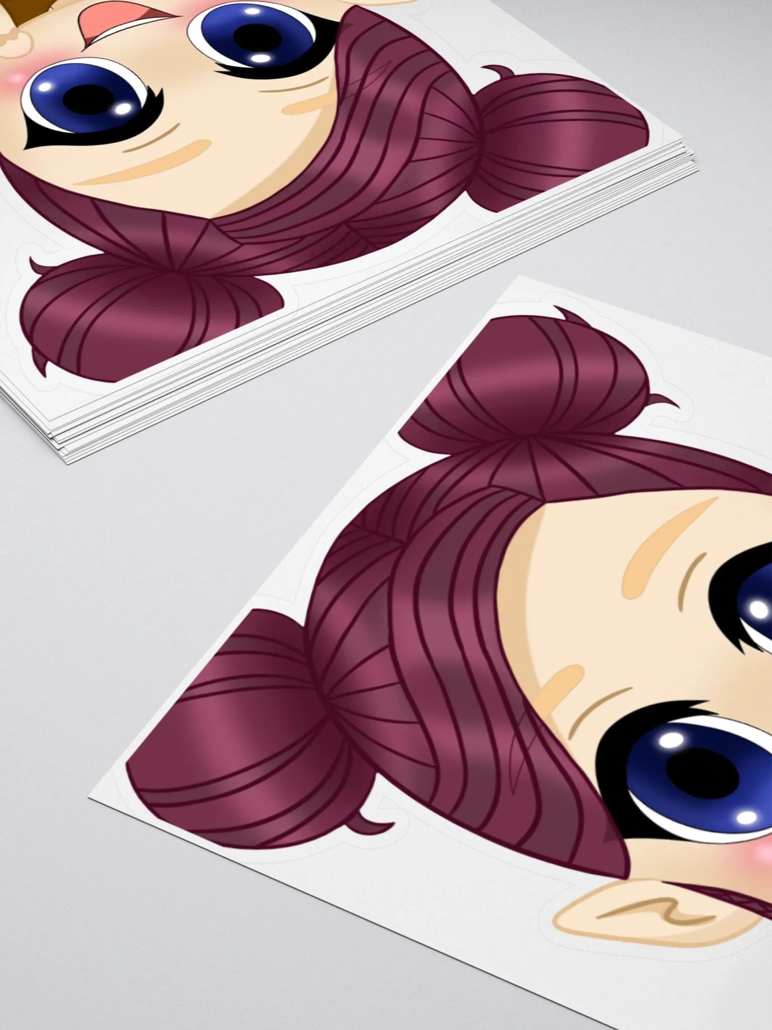 Ahsila Chibi Emote Sticker product image (4)