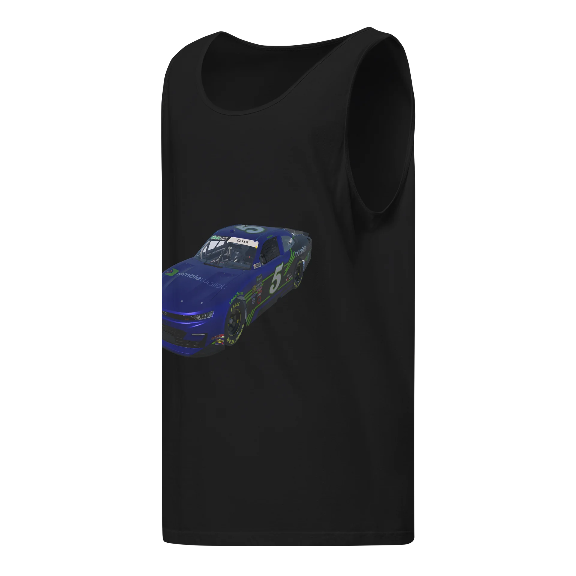 Rumble Wallet Racing Tank Top product image (3)