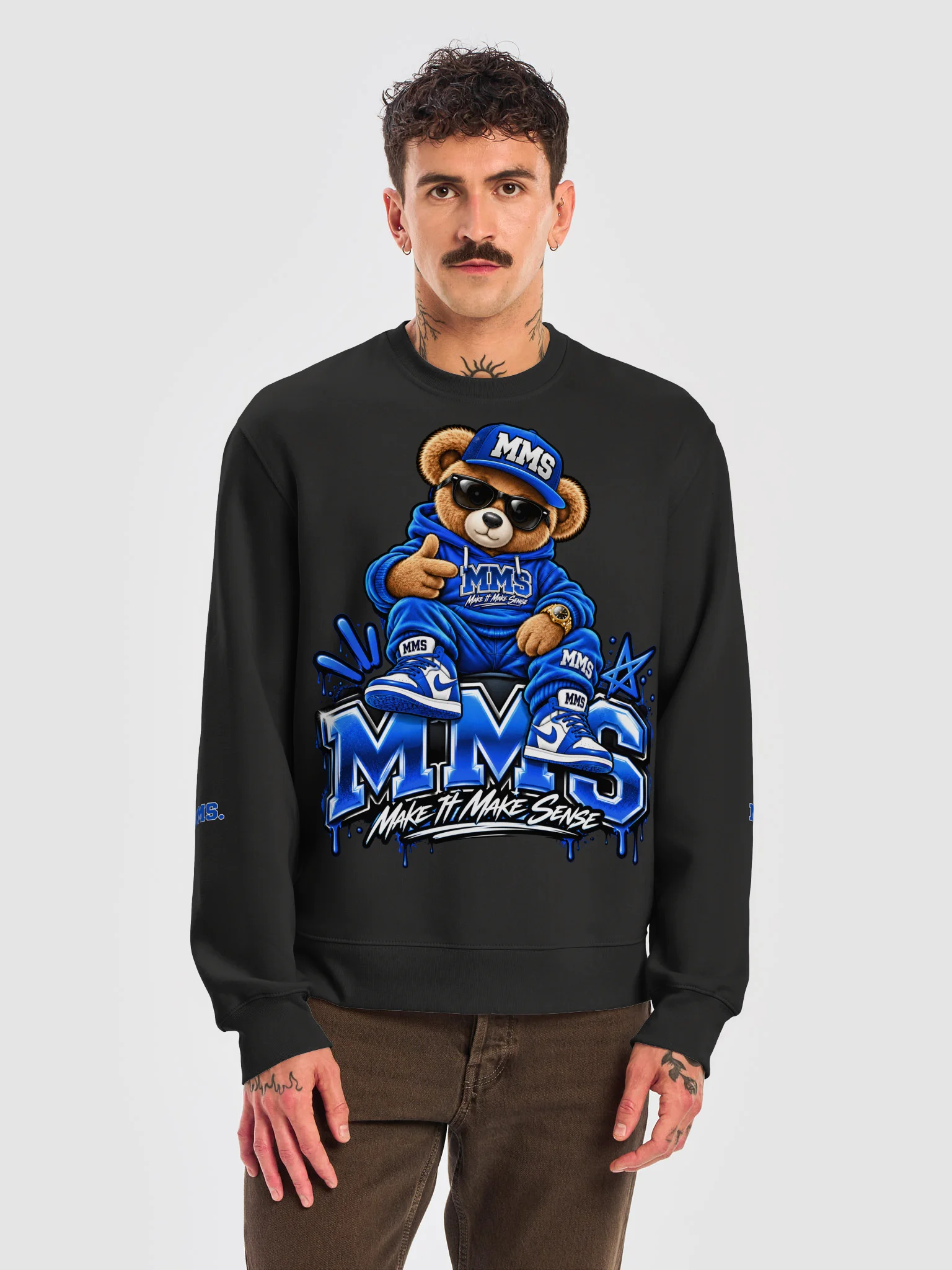 MMS Teddy Bear Oversized Sweatshirt product image (9)