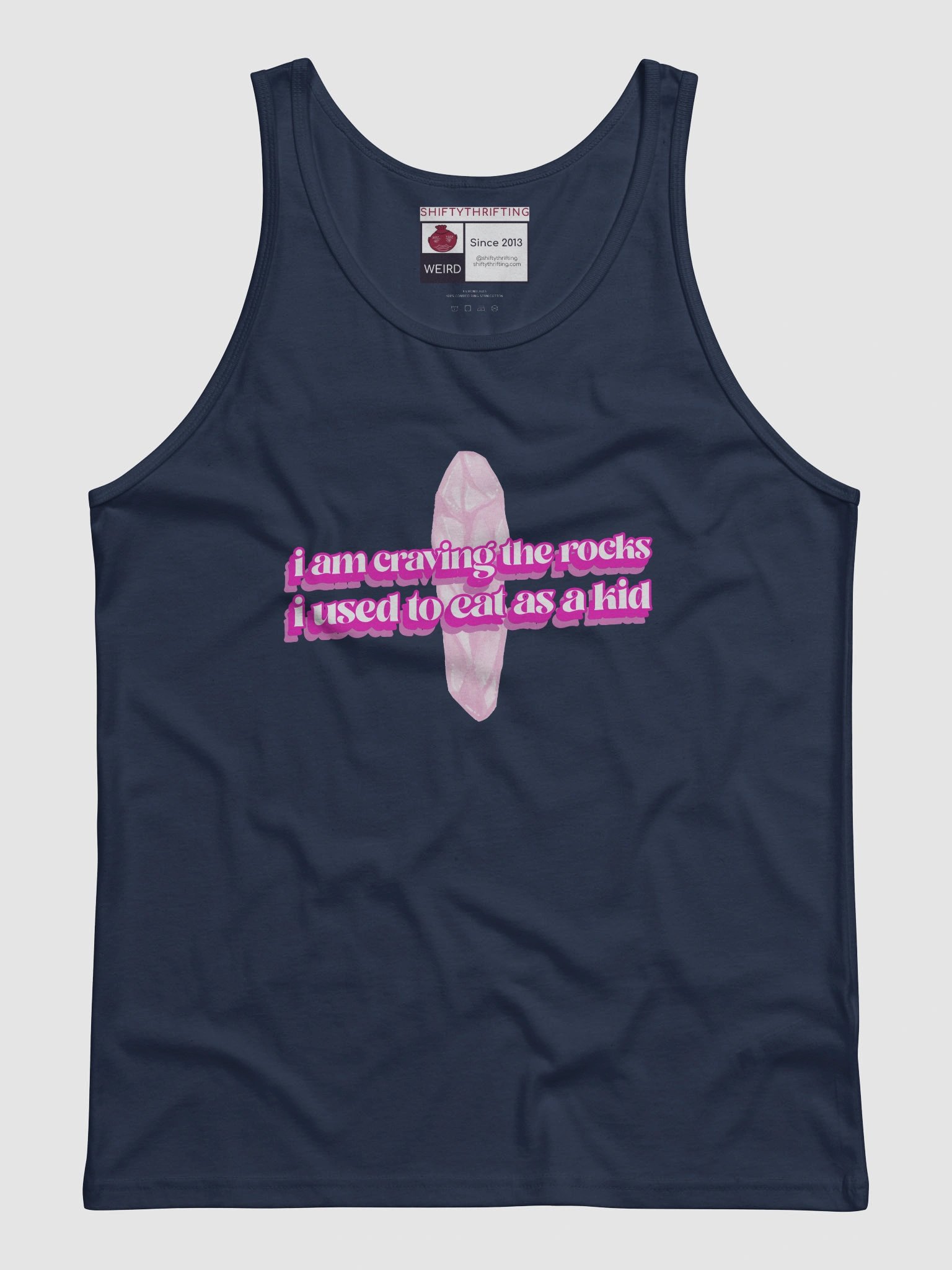 Craving the rocks I used to eat jersey tank top product image (34)