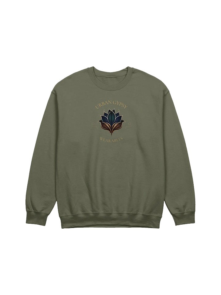 Lotus Bloom Unisex Crewneck Sweatshirt product image (1)