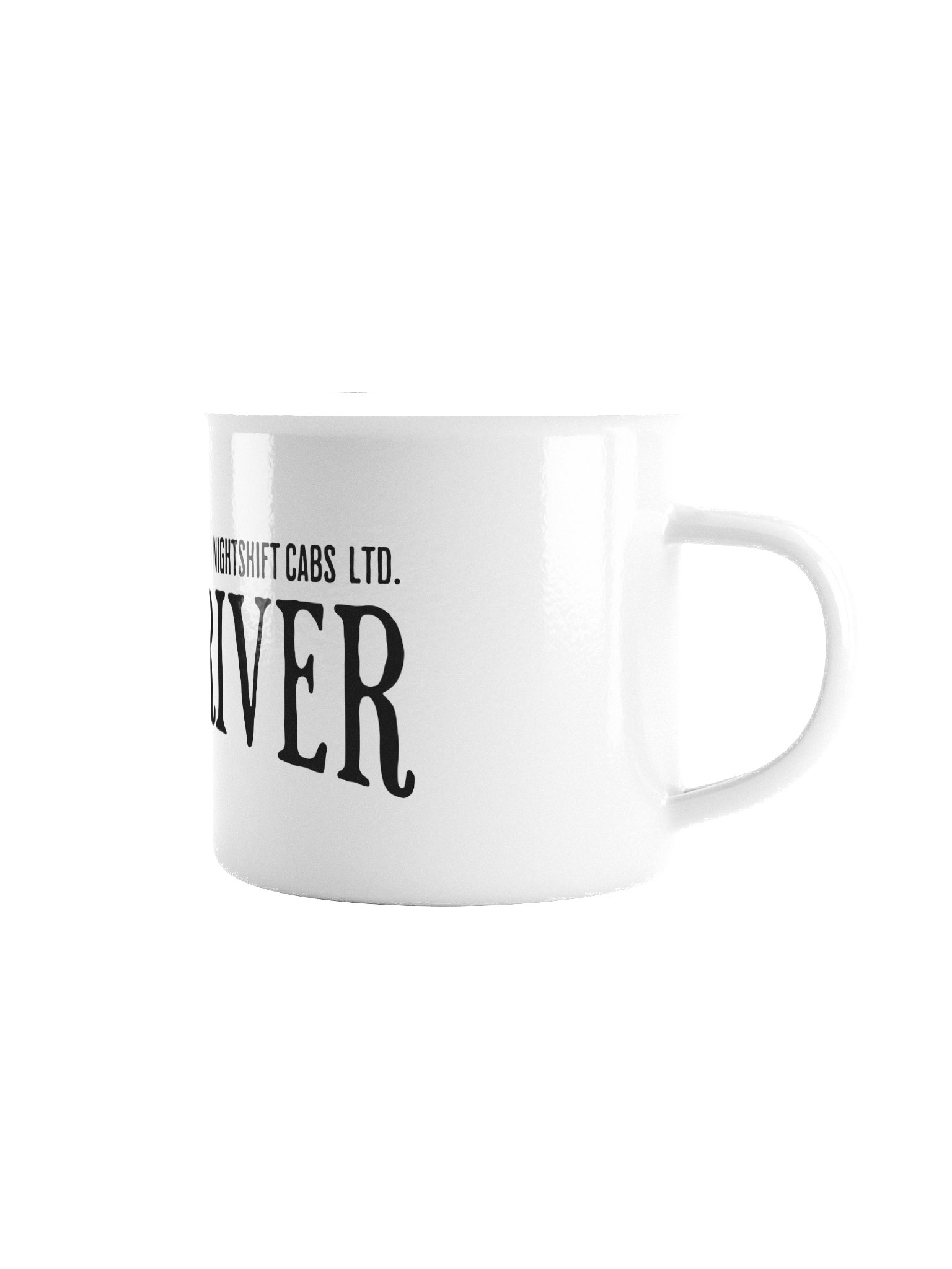 "Taxi Driver" Enamel Mug product image (3)