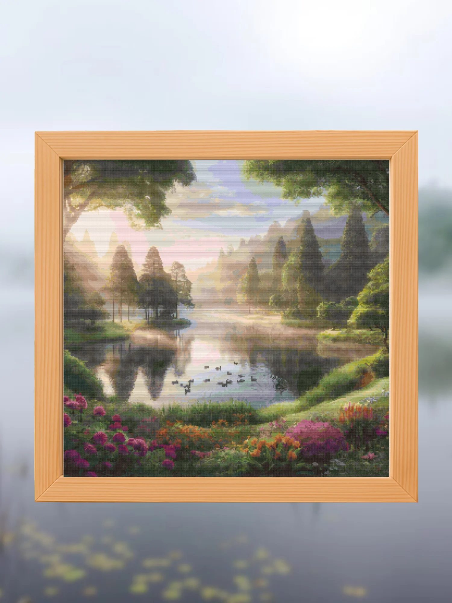 Sunrise Whisper Cross Stitch Pattern product image (1)