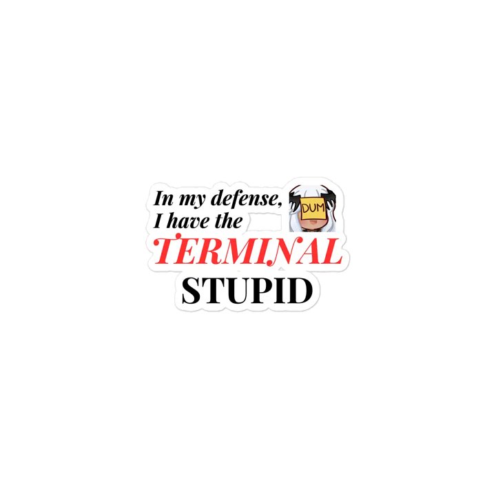 Terminal Stupid Magnet product image (1)