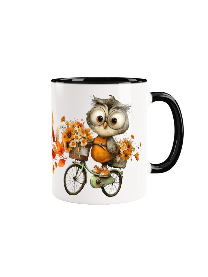 Autumn Owl Bicycle Mug product image (1)