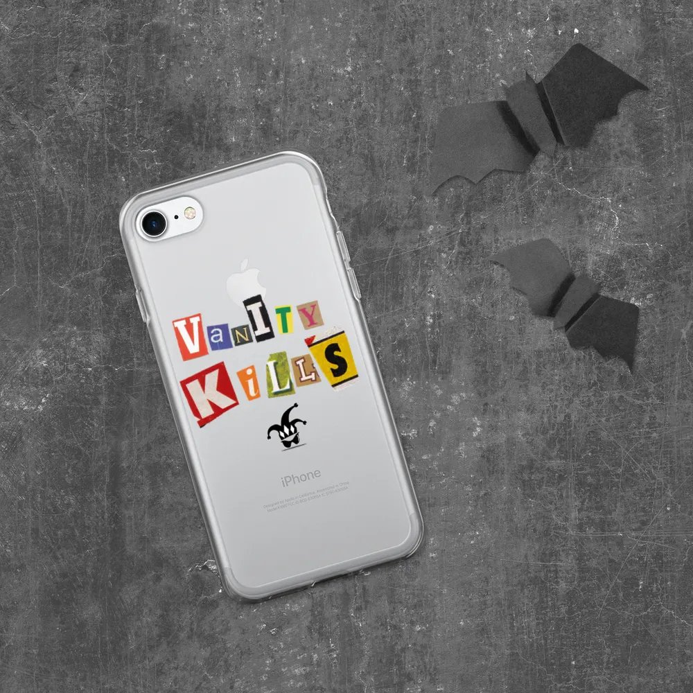 A filthy Habit Vanity Kills iphone case clear product image (332)