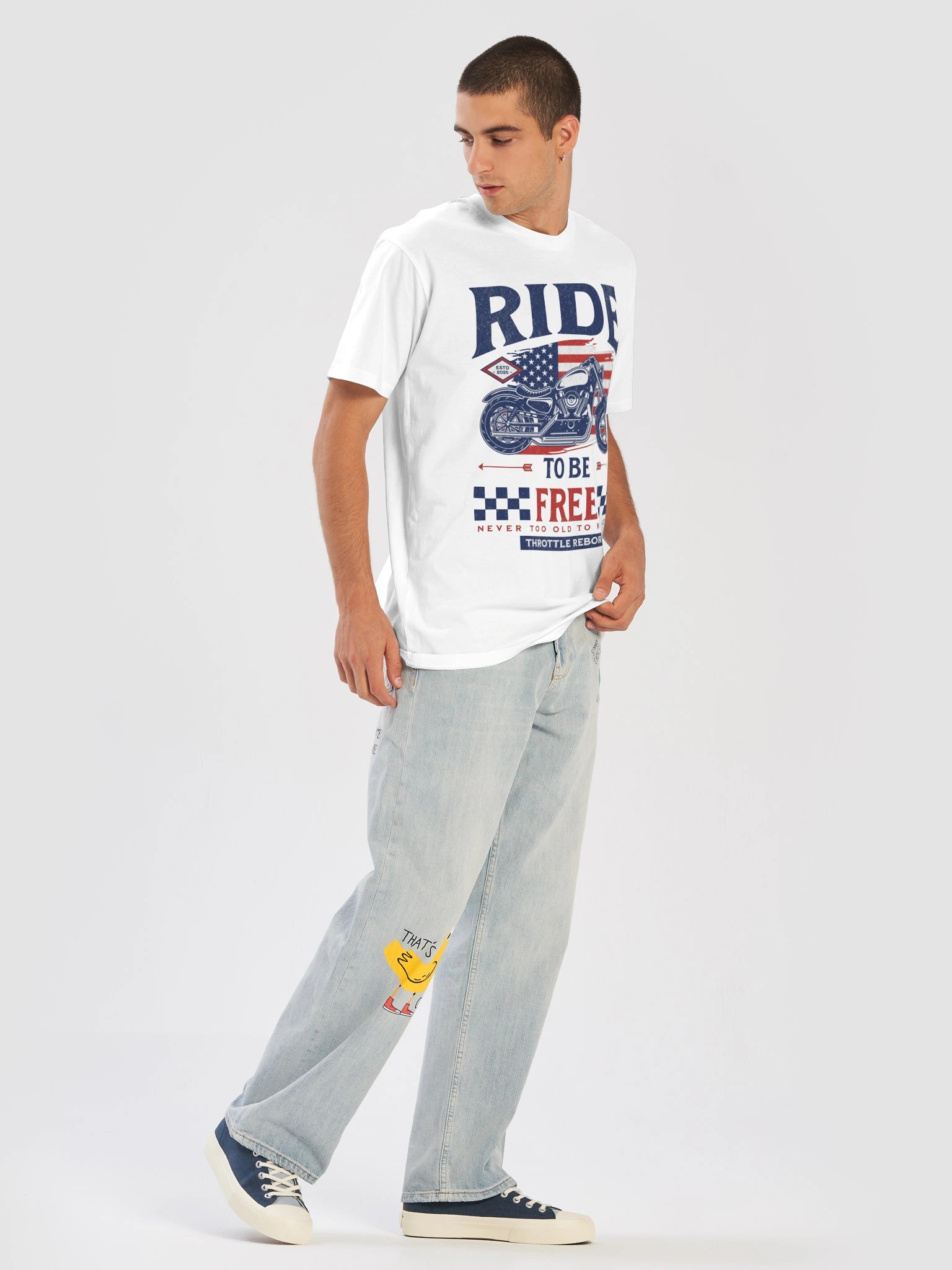 Throttle Reborn — Ride to Be Free Tee product image (5)
