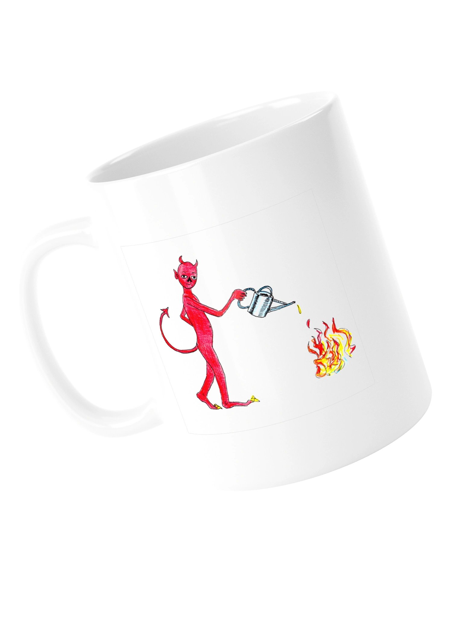 White Glossy Mug product image (5)