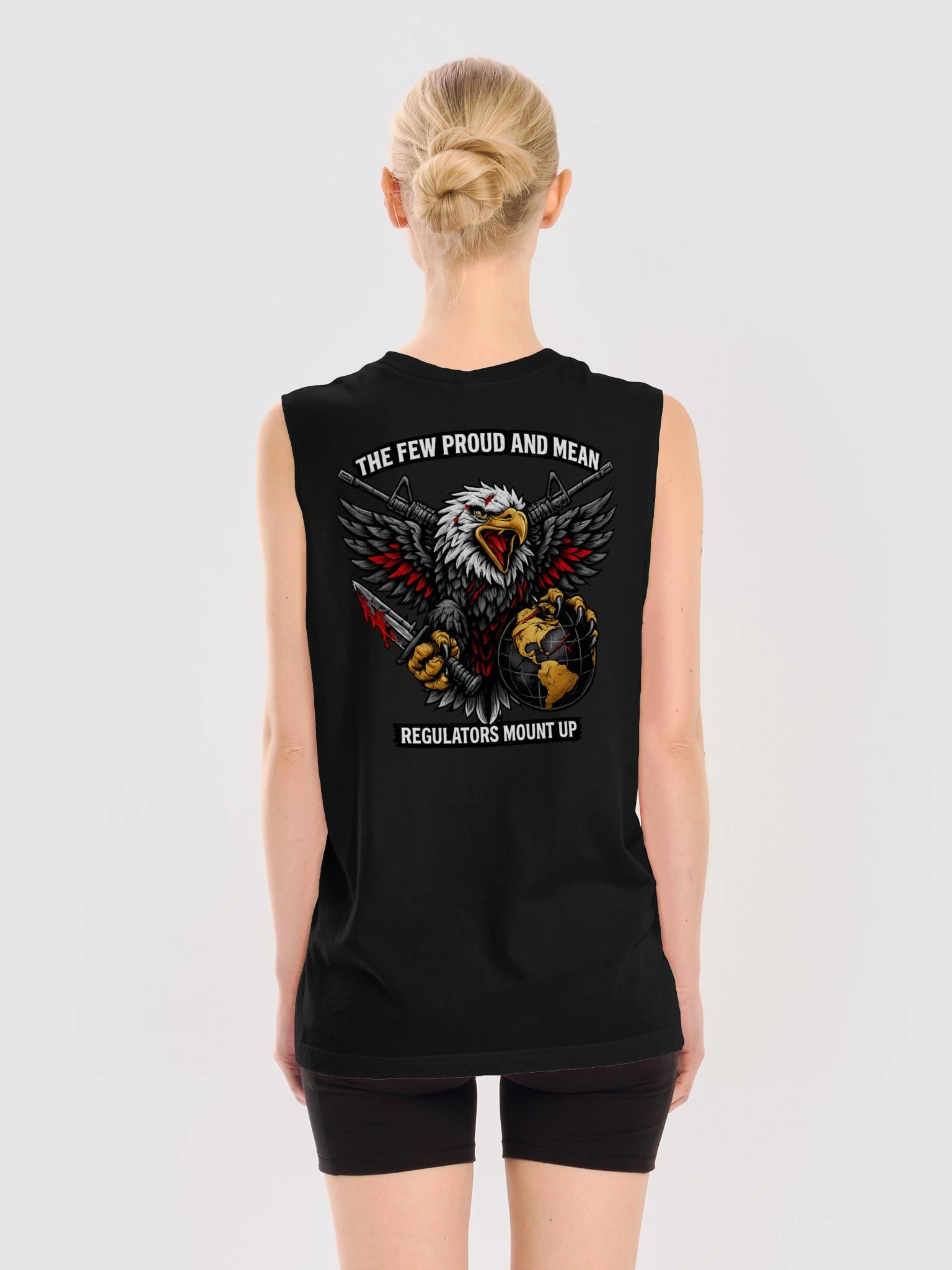 The Few Proud and Mean - Regulators Mount Up USMC Muscle Tank product image (4)