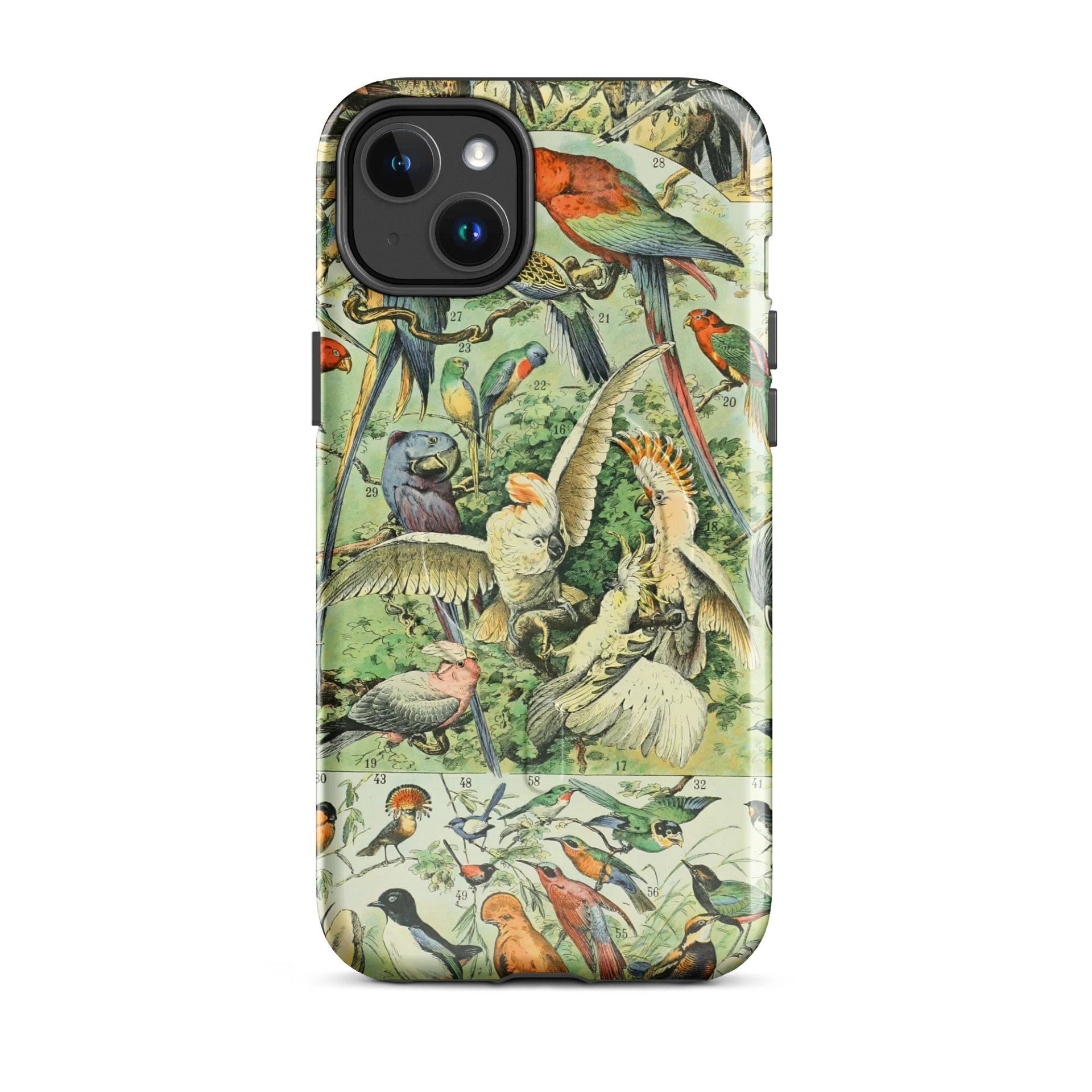 Tropical Birds iPhone® MagSafe® Tough Case product image (2)