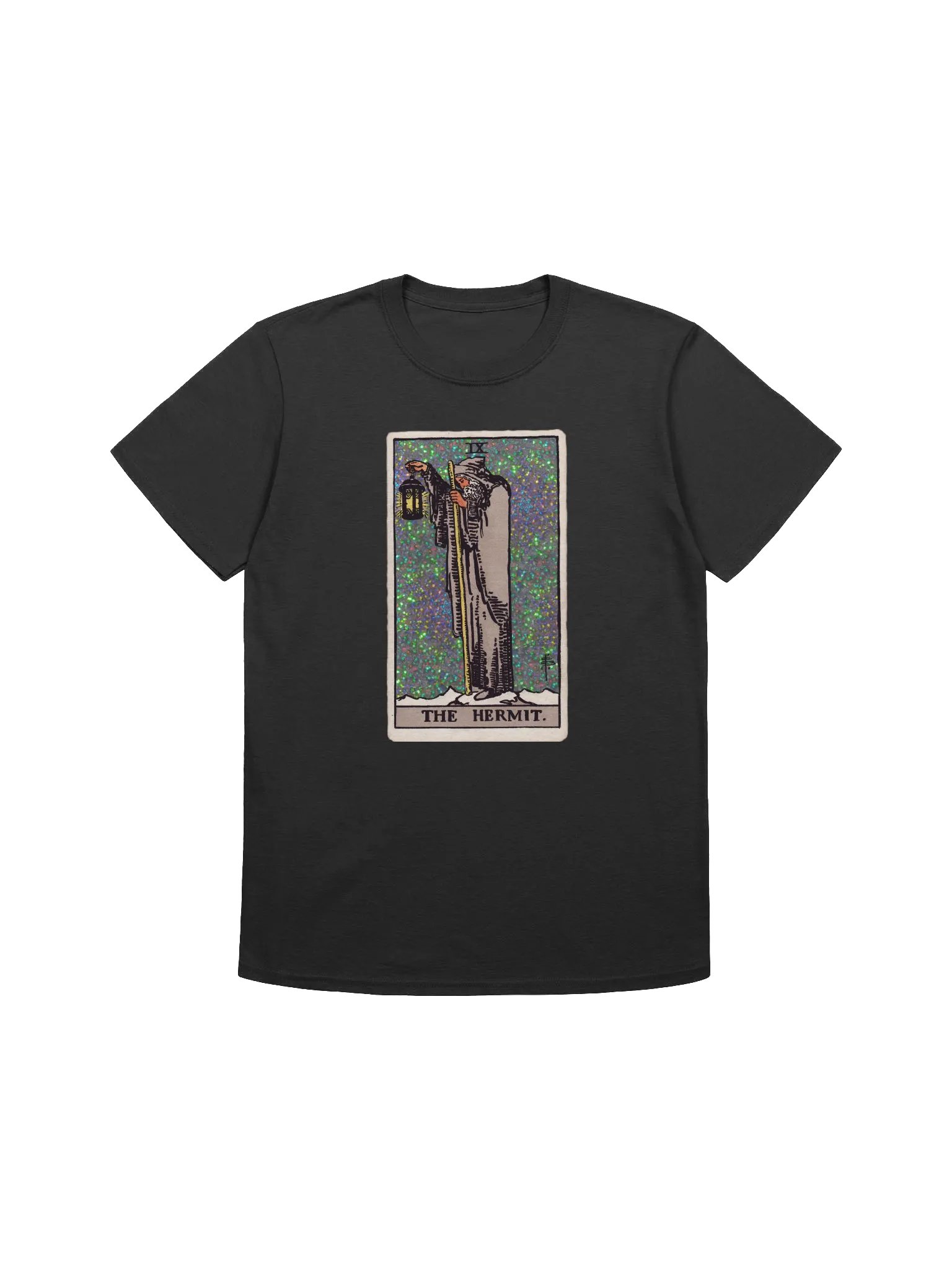 The Hermit Holo Card T-Shirt product image (1)