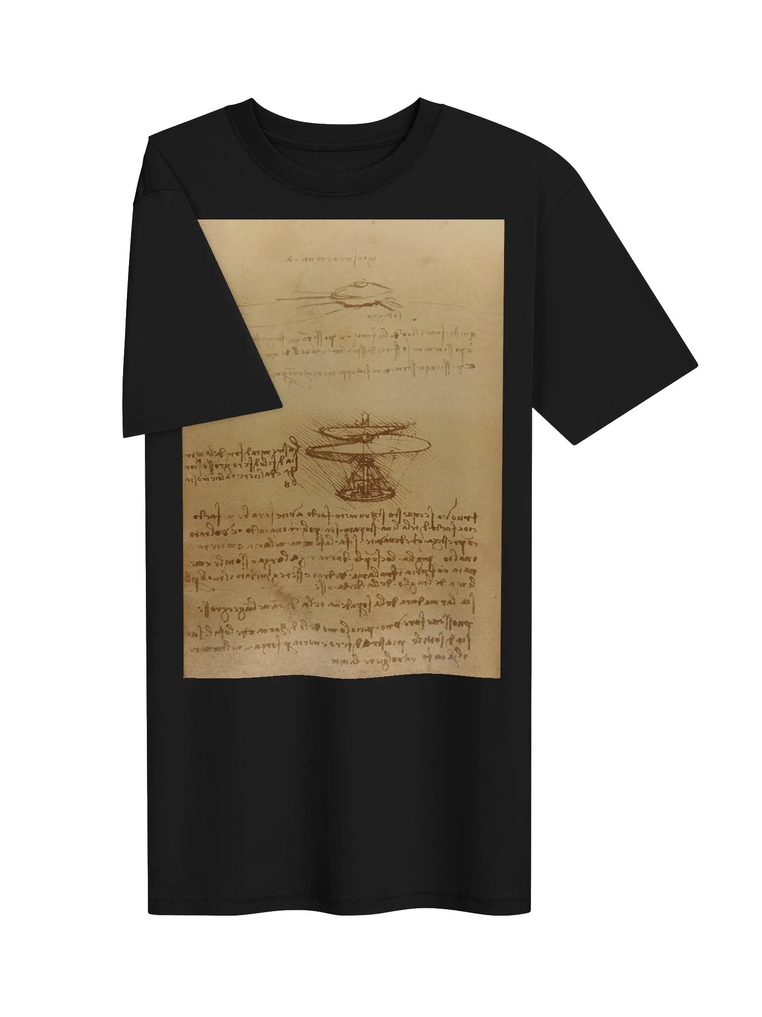 Studies of Flying Machines (Aerial Screw and Ornithopter) Leonardo da Vinci product image (3)