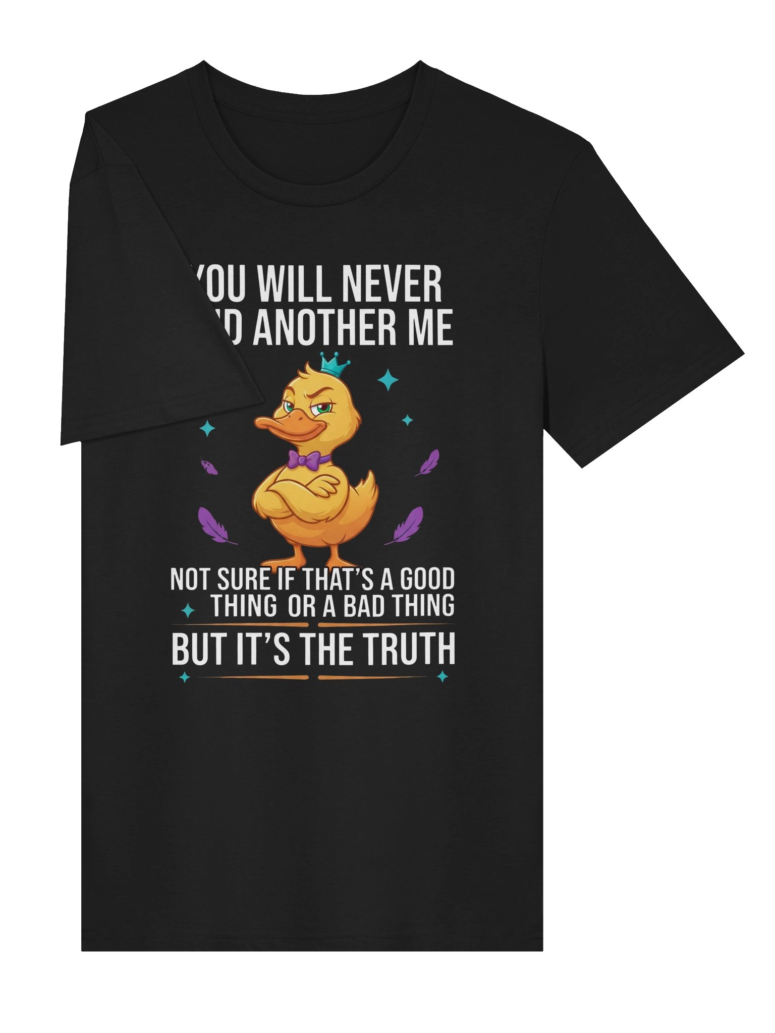 Funny Colorful Duck Sarcastic Quote Design product image (6)