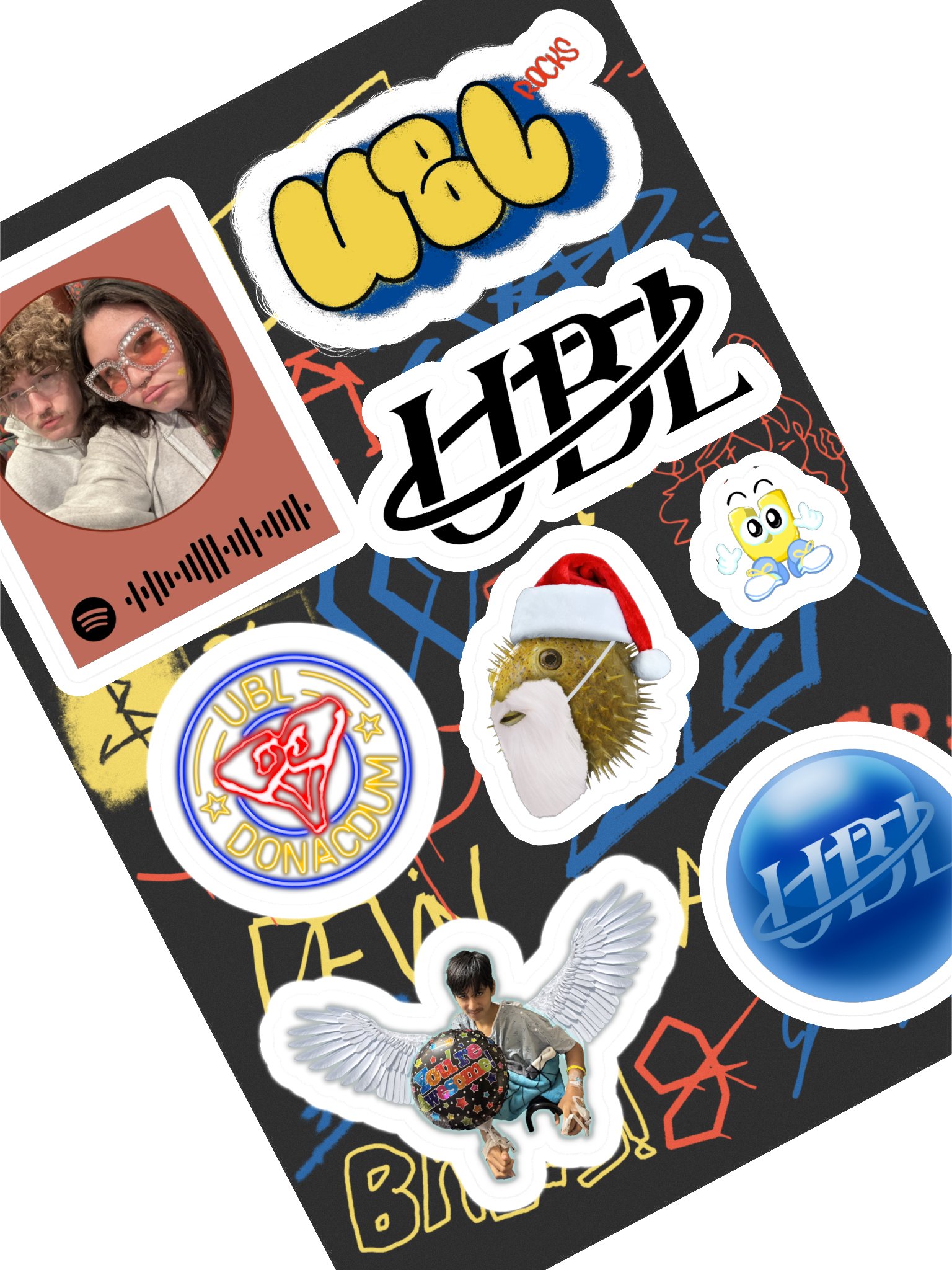 UBL Sticker Sheet product image (1)