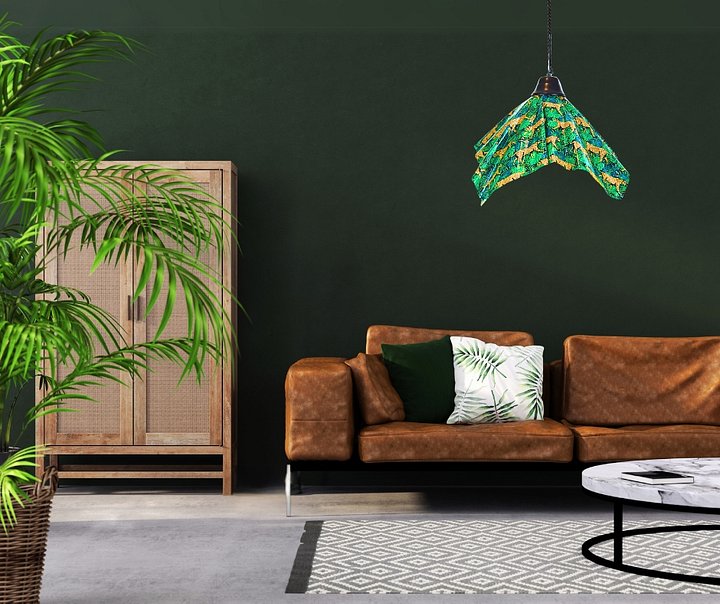 Prowling Cats Pendant Light product image (2)