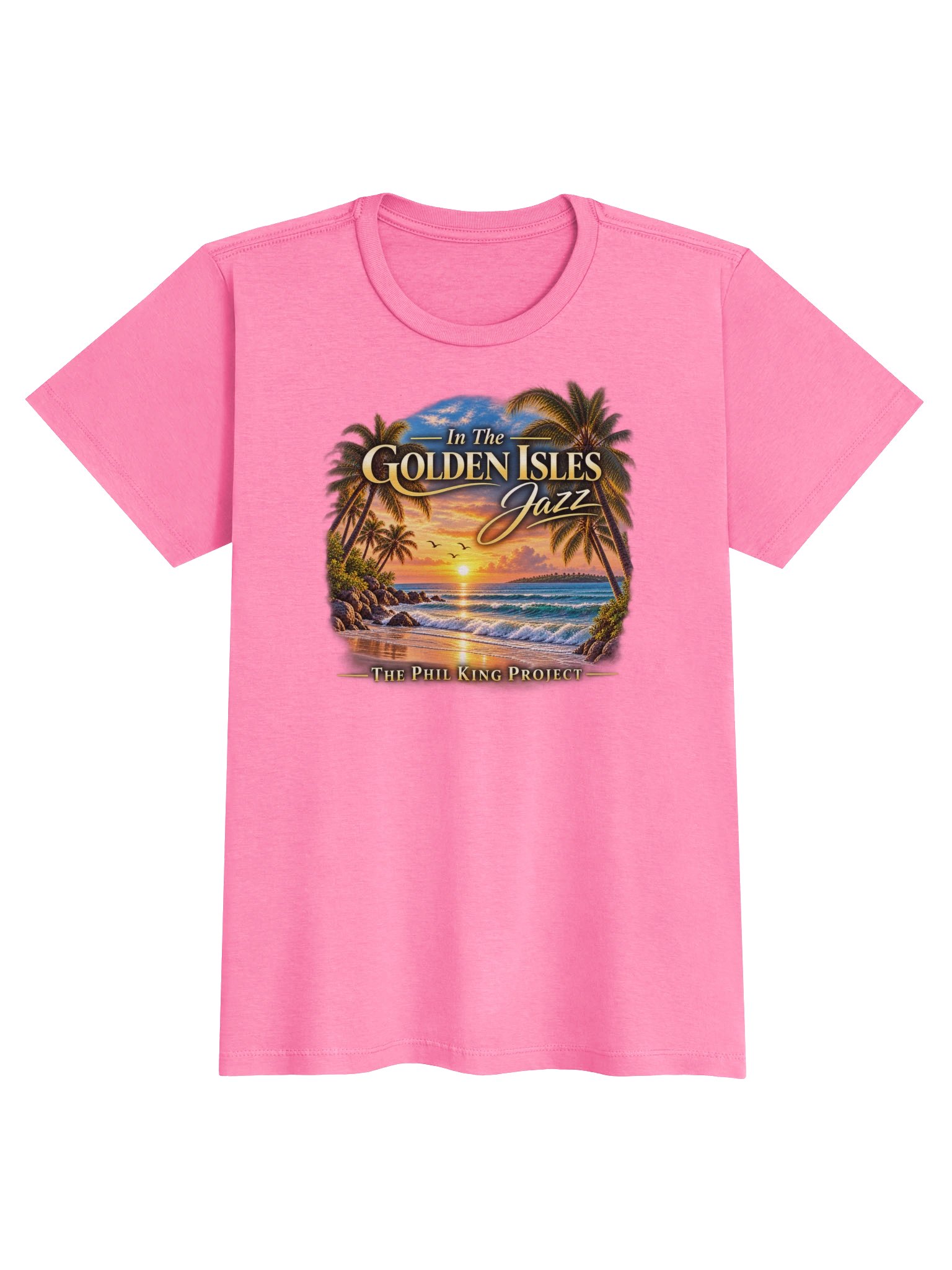 In The Golden Isles Jazz — Ladies Fit T-Shirt product image (3)