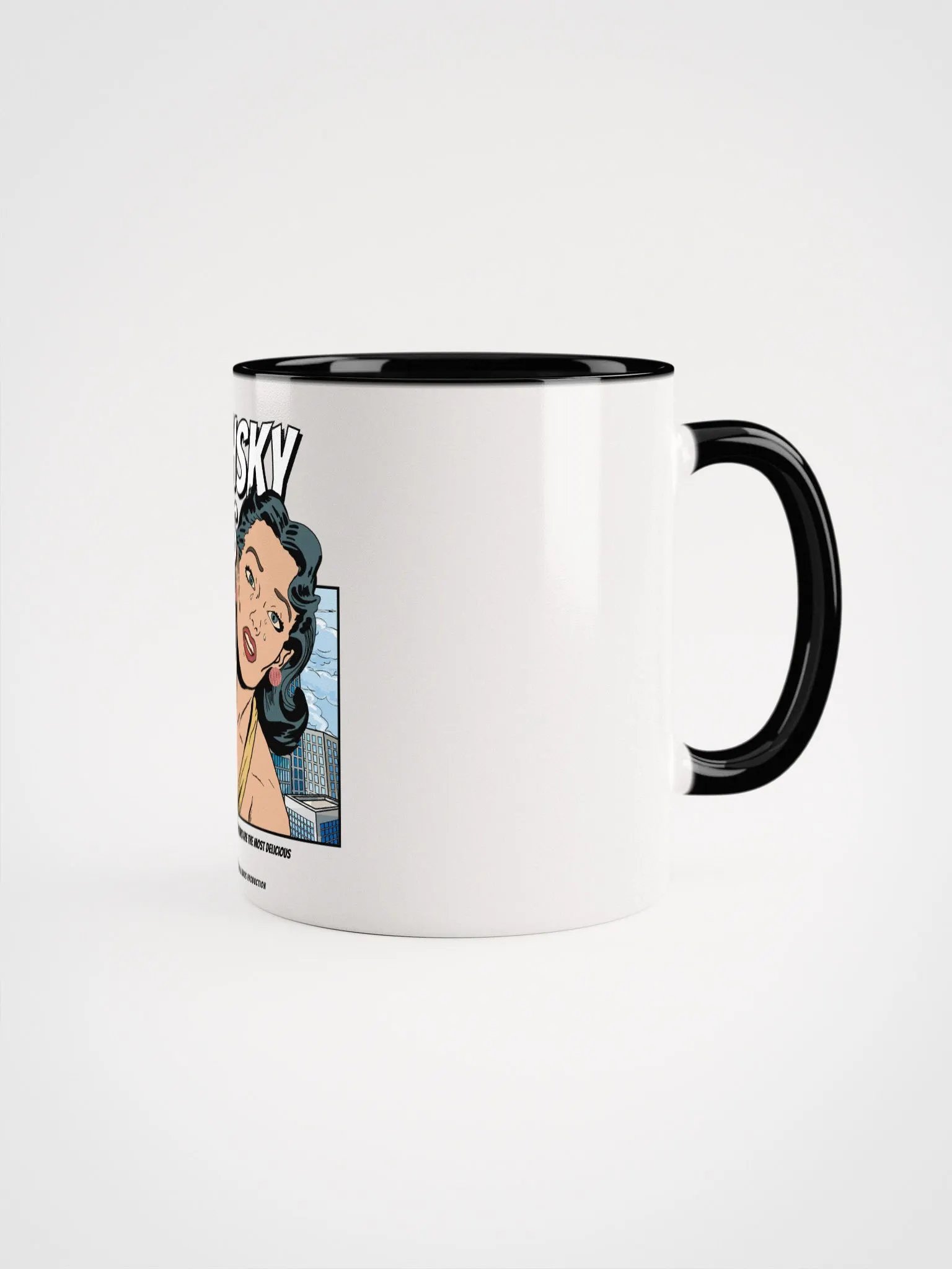 Whiskey Tears Pop Art Ceramic Mug product image (2)