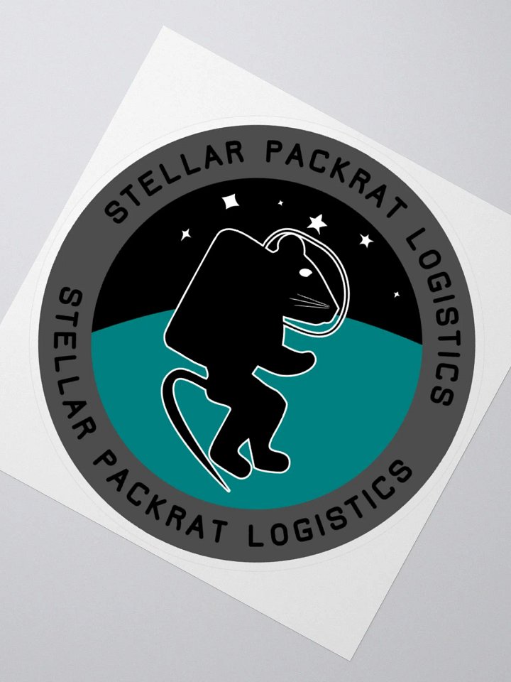 Stellar Packrat Logistics sticker - Large product image (6)