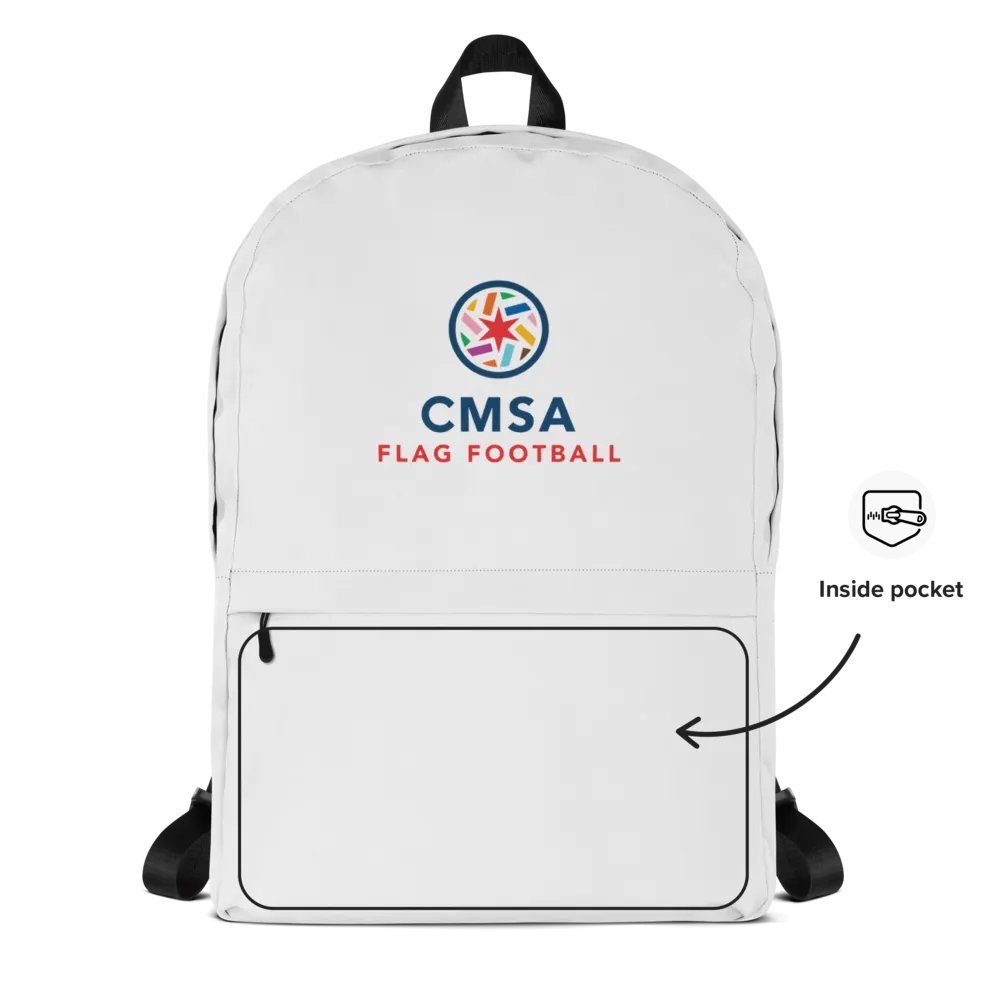 White Backpack product image (1)