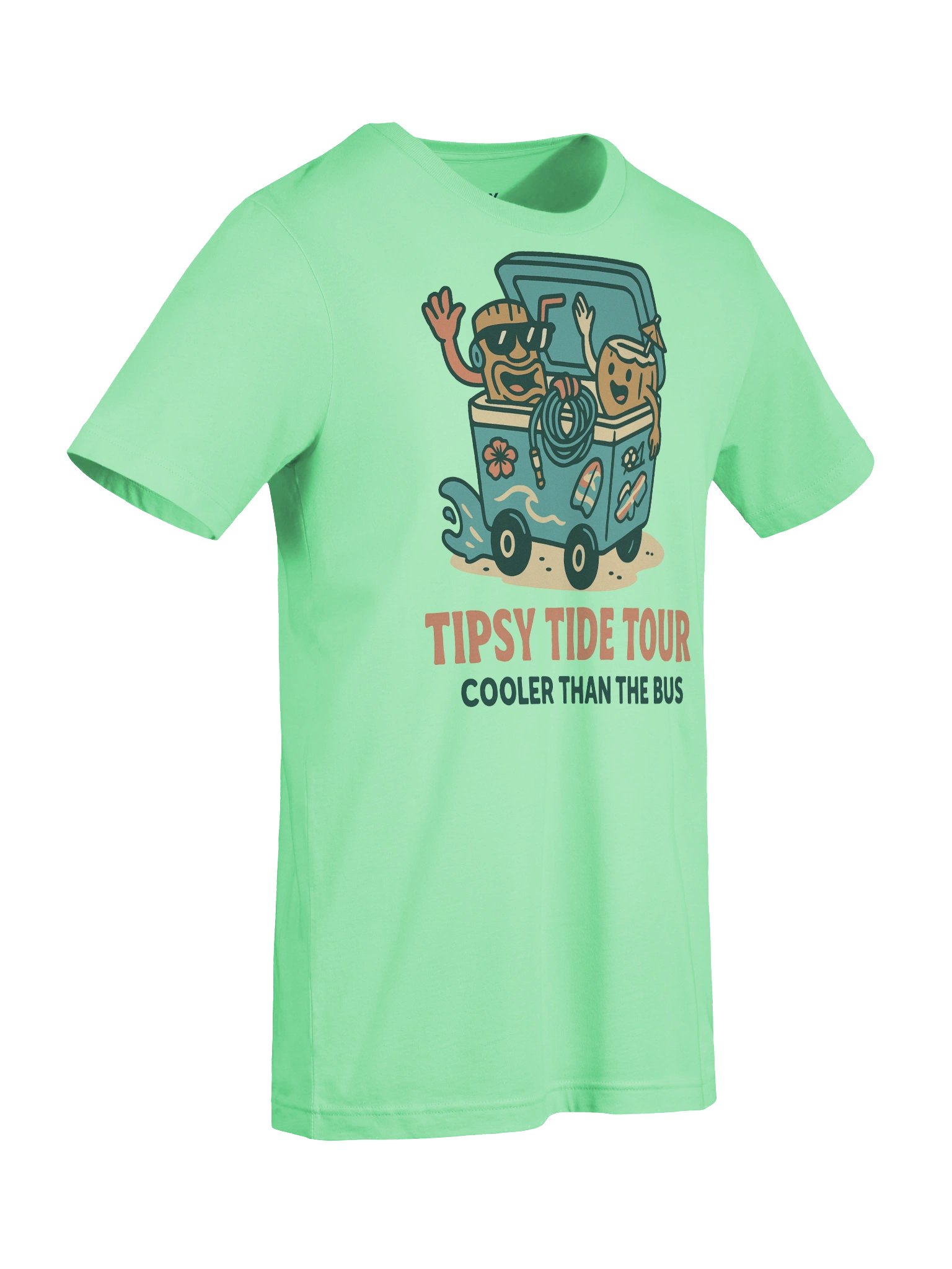 Tipsy Tide Tours Cooler T-Shirt product image (5)