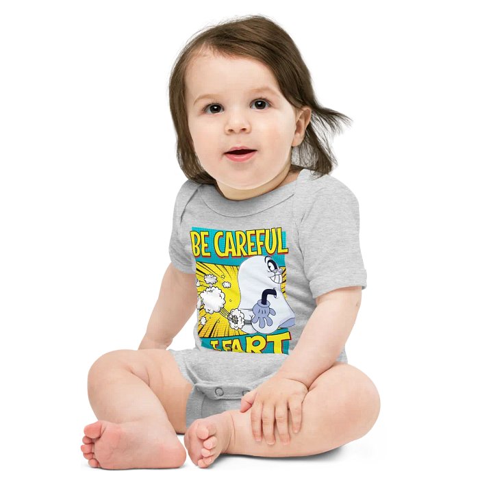 Be Careful, I Fart baby onesie product image (41)