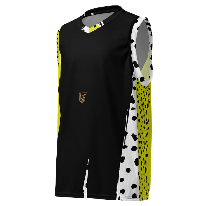 No Cap -Spotted Black and Yellow Sleeveless Pattern Design product image (1)