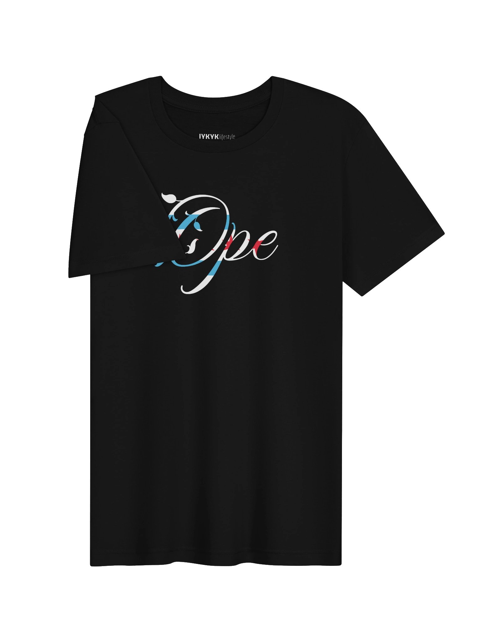Ope Chicago Flag | Black | Unisex Bella+Canvas Soft T-Shirt product image (3)
