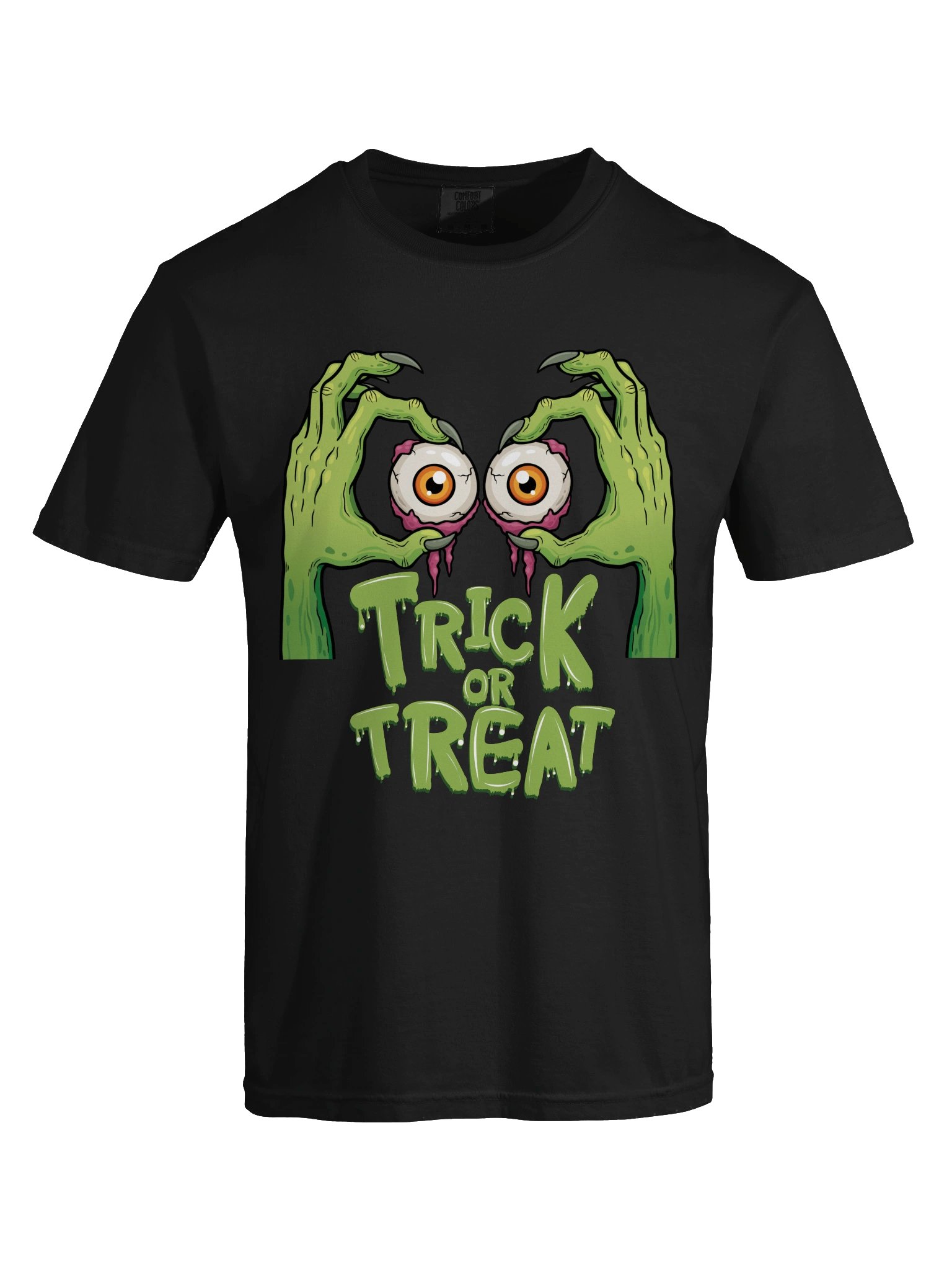 Trick or Treat Monster Eyes Tee product image (37)