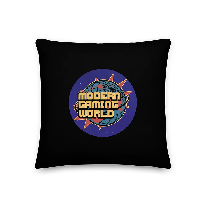Black ModernGamingWorld All-Over Print Premium Pillow product image (1)