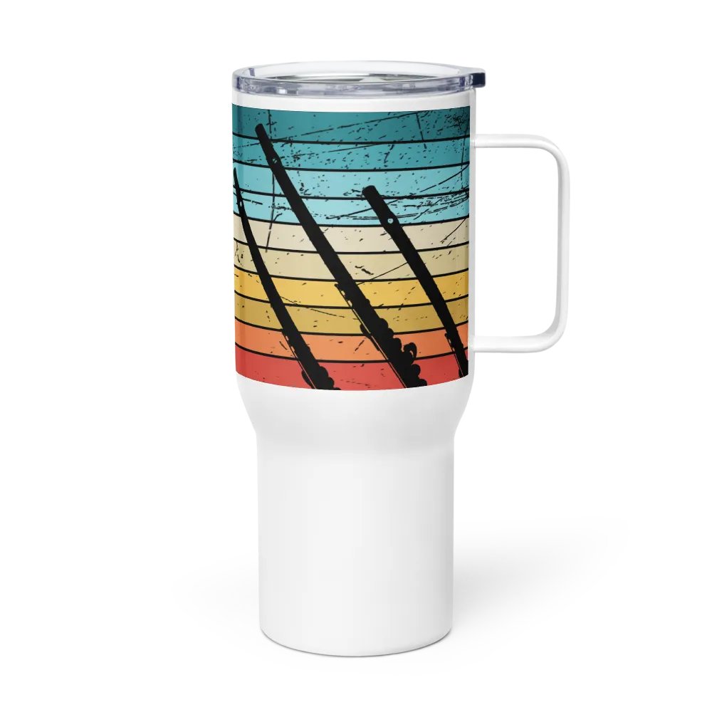 Abstract Flute Stainless Steel Travel Mug - Alto product image (1)
