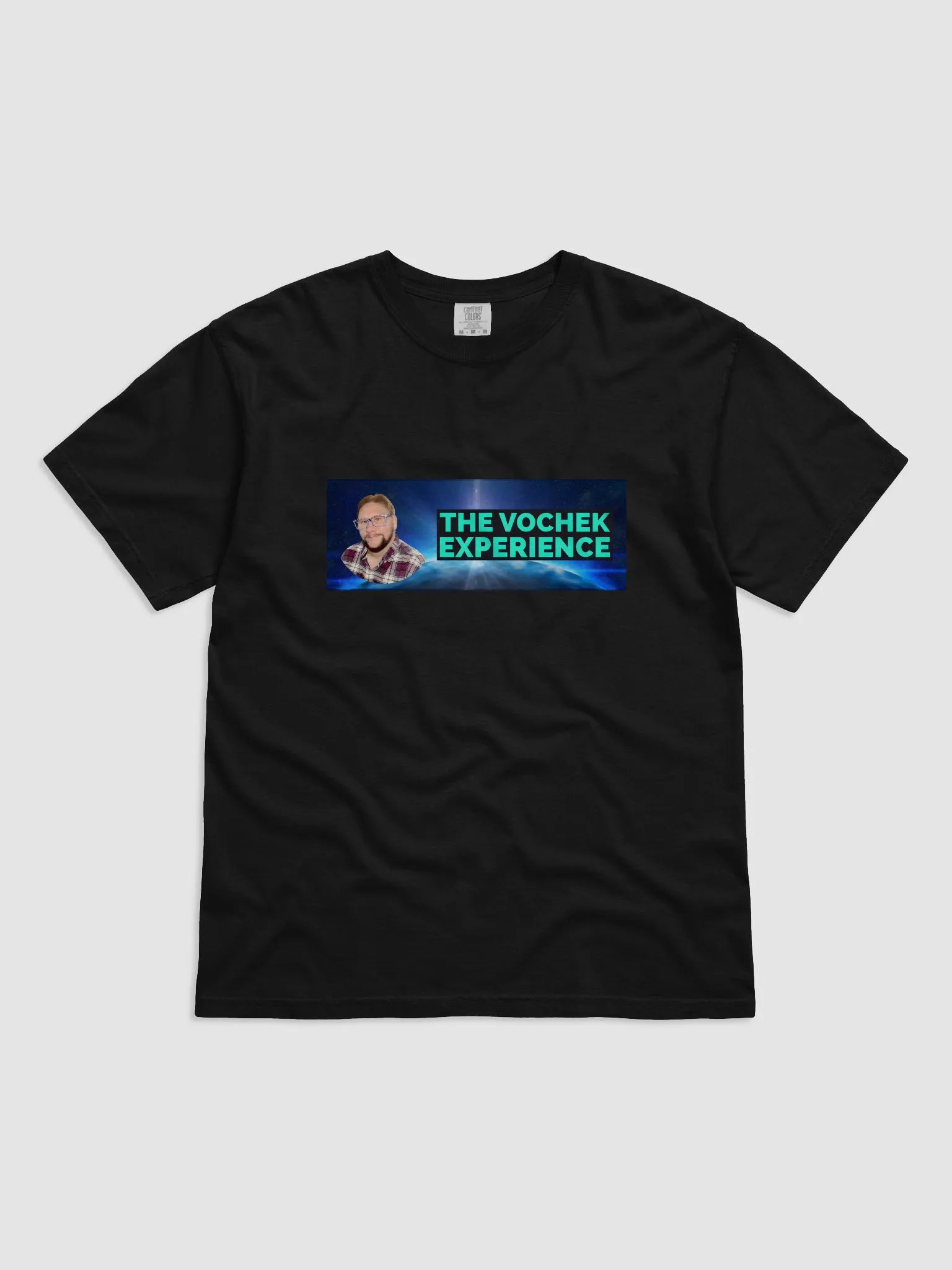 The Vochek Experience Face Logo Heavyweight T-Shirt product image (1)