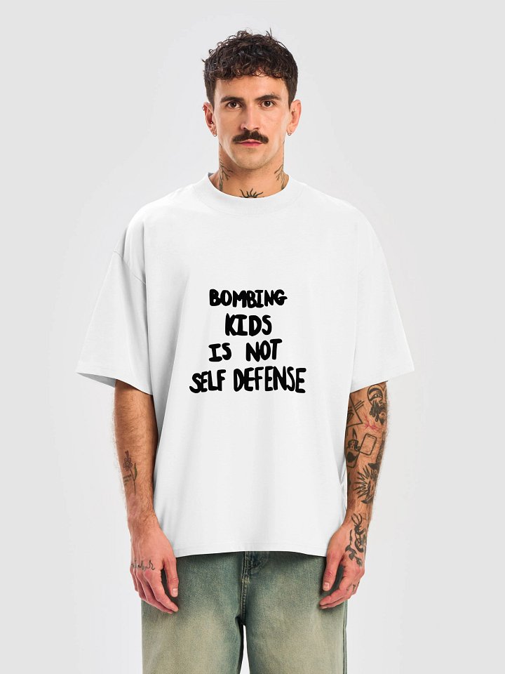 Bombing Kids Is Not Self Defense Shirt 2 product image (1)