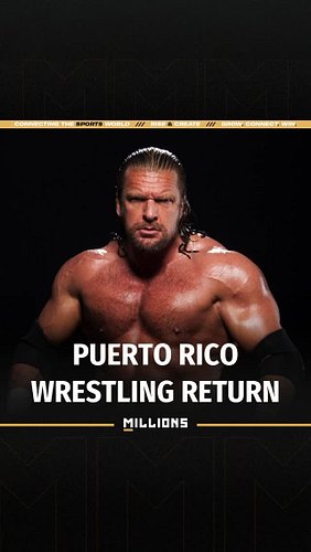 Ring Side Rewind: “ HHH is a MAN of his WORD!! wrestling returns to Puerto Rico 🇵🇷!!” #PuertoRico #iwo #wrestling #wrestlers ...