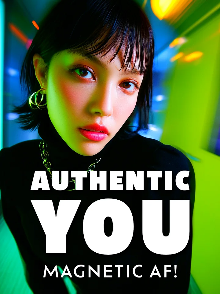 Finally Free To Be Yourself — And Suddenly You’re Magnetic AF Without Trying! (PREMIUM) product image (1)