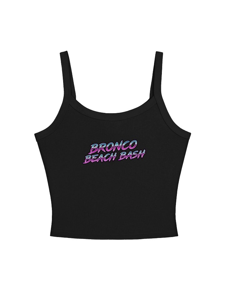 2026 Bronco Beach Bash OBX / Destination Bigfoot Bronco Collab | Full Send Women's Bella + Canvas Micro-Rib Tank Top (Multiple Colors Available) product image (2)