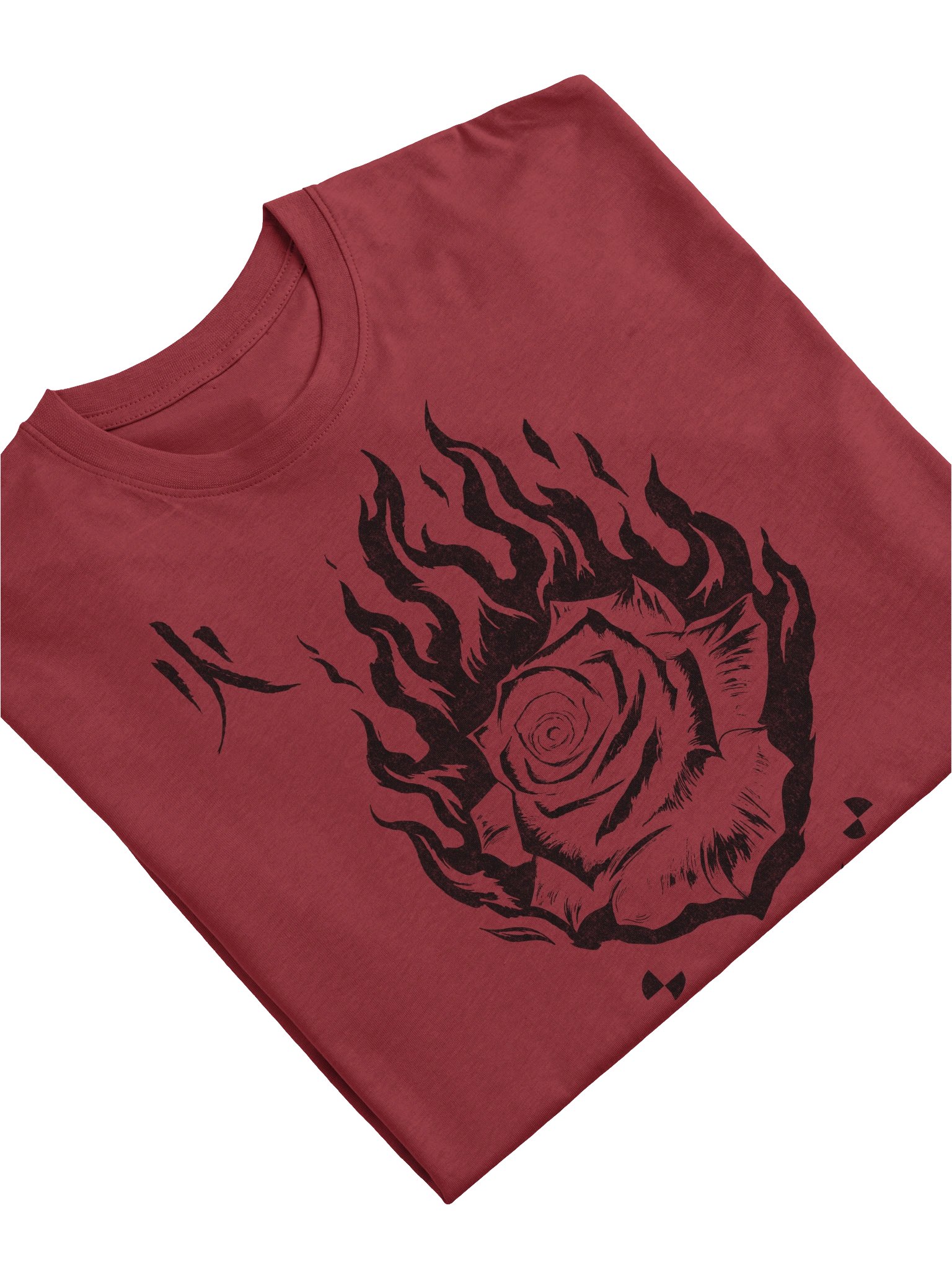 Flame Rose Tee Red product image (11)