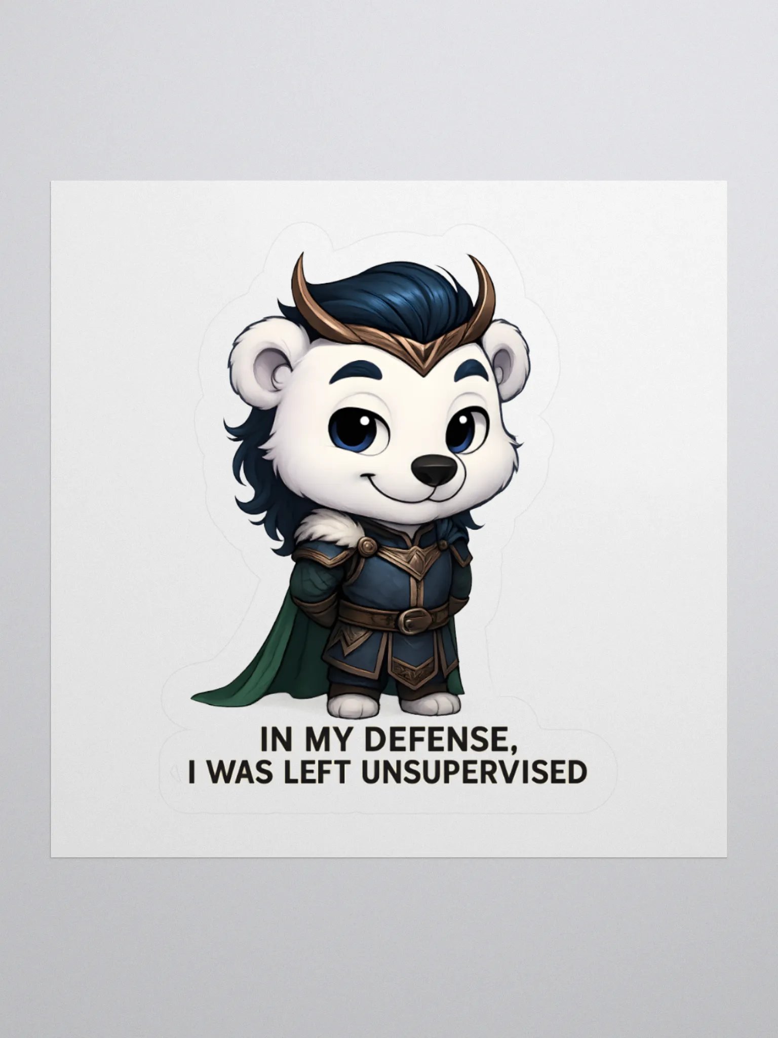 In my defense Stickers product image (1)