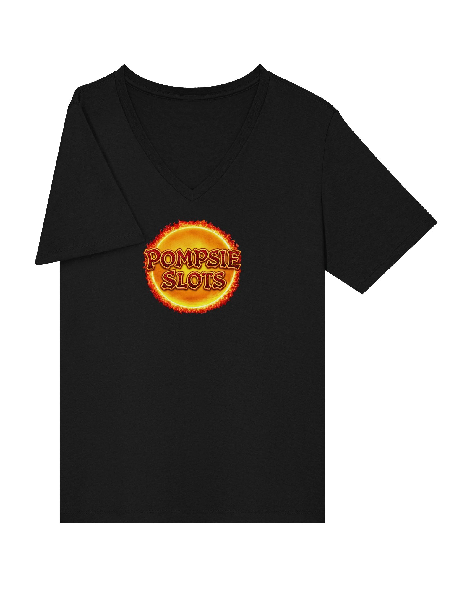 (V-Neck) Pompsie Slots Fireball! product image (3)