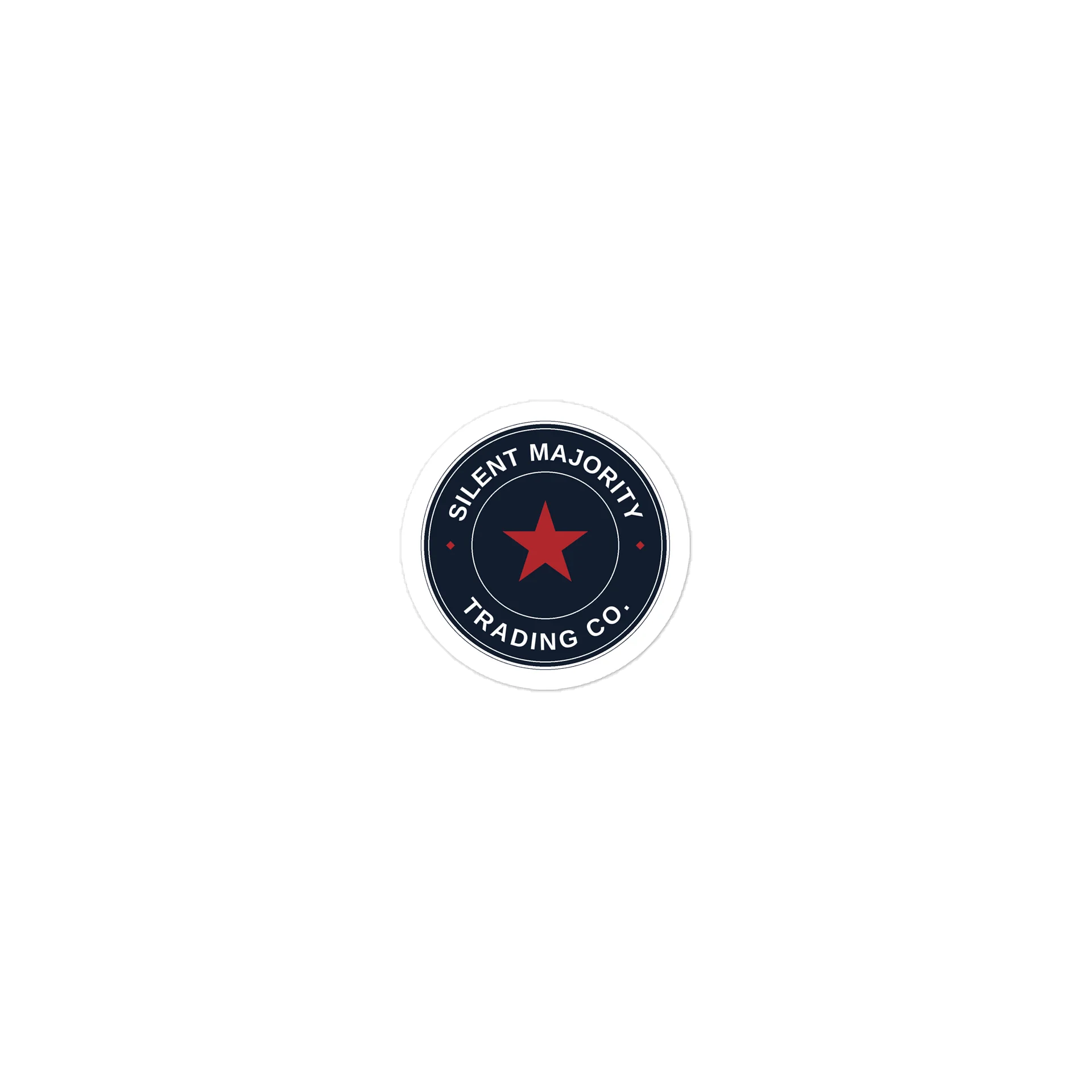 Silent Majority Badge Sticker product image (1)