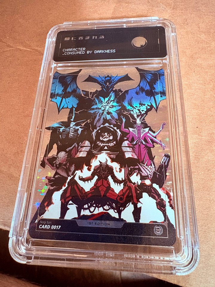 1st Edition Consumed By Darkness Card product image (1)