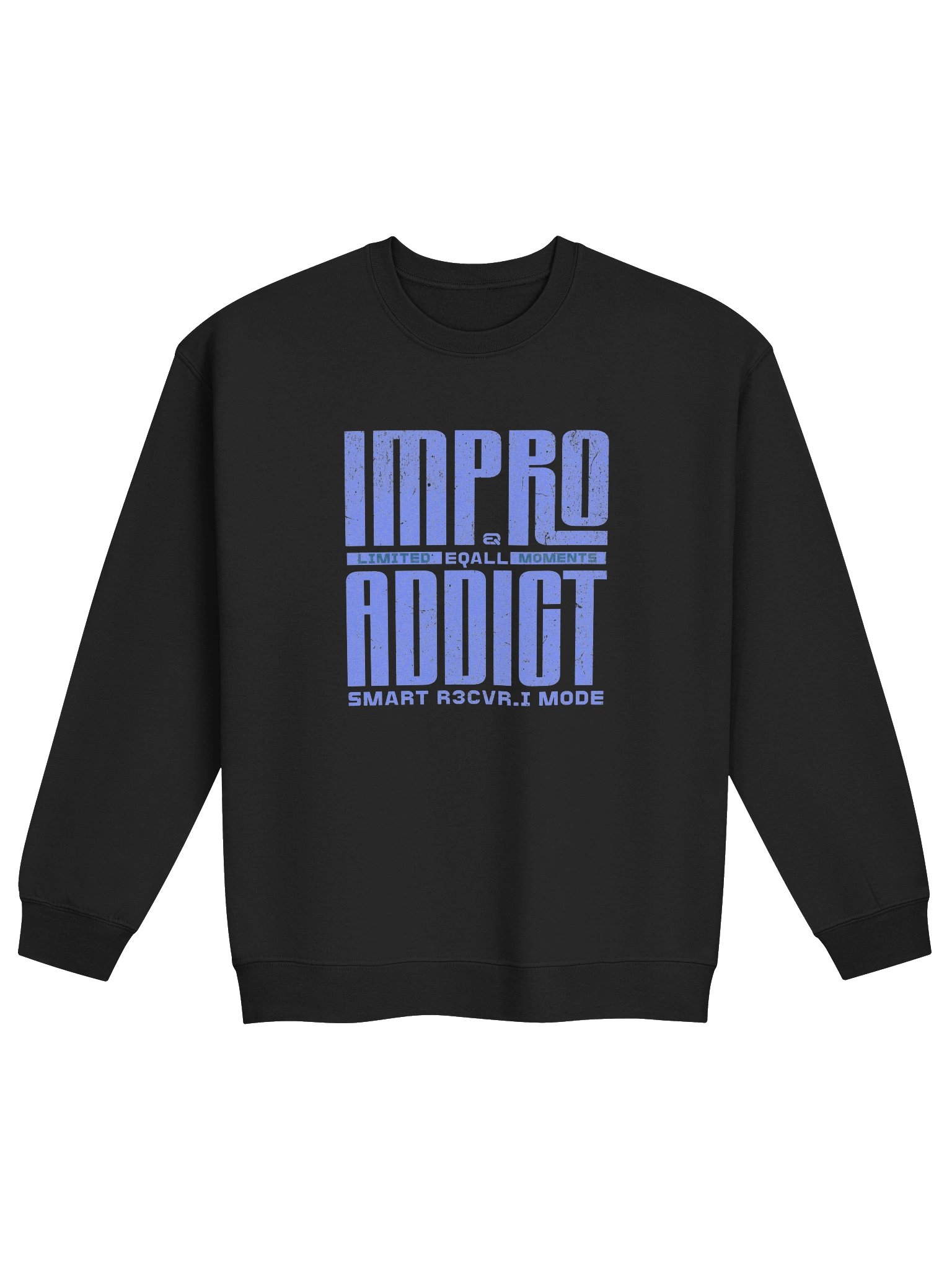Limited IMPRO Addict Moments Crewneck Gildan Sweatshirt_R3CVR.i mode by EQALL® Essentials_Blue product image (2)