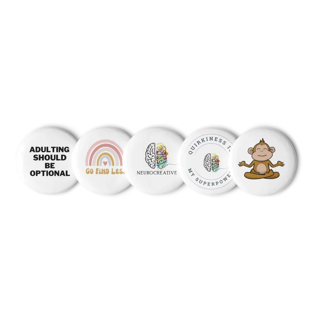 Neurodivergent Pins product image (1)