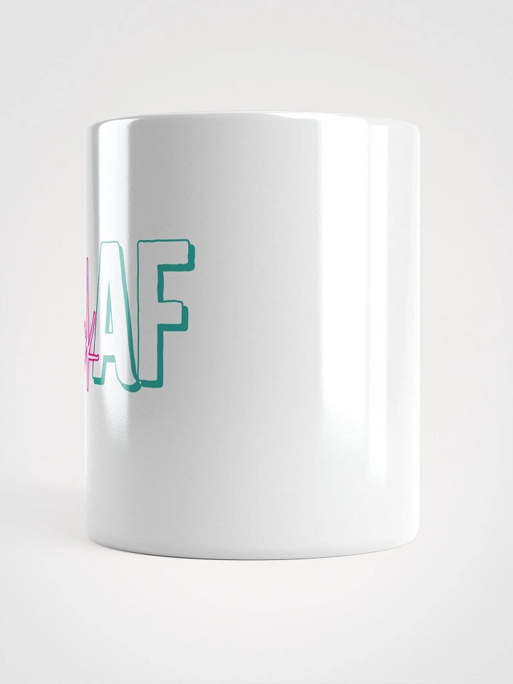 BlackAF Mug White 20oz product image (2)