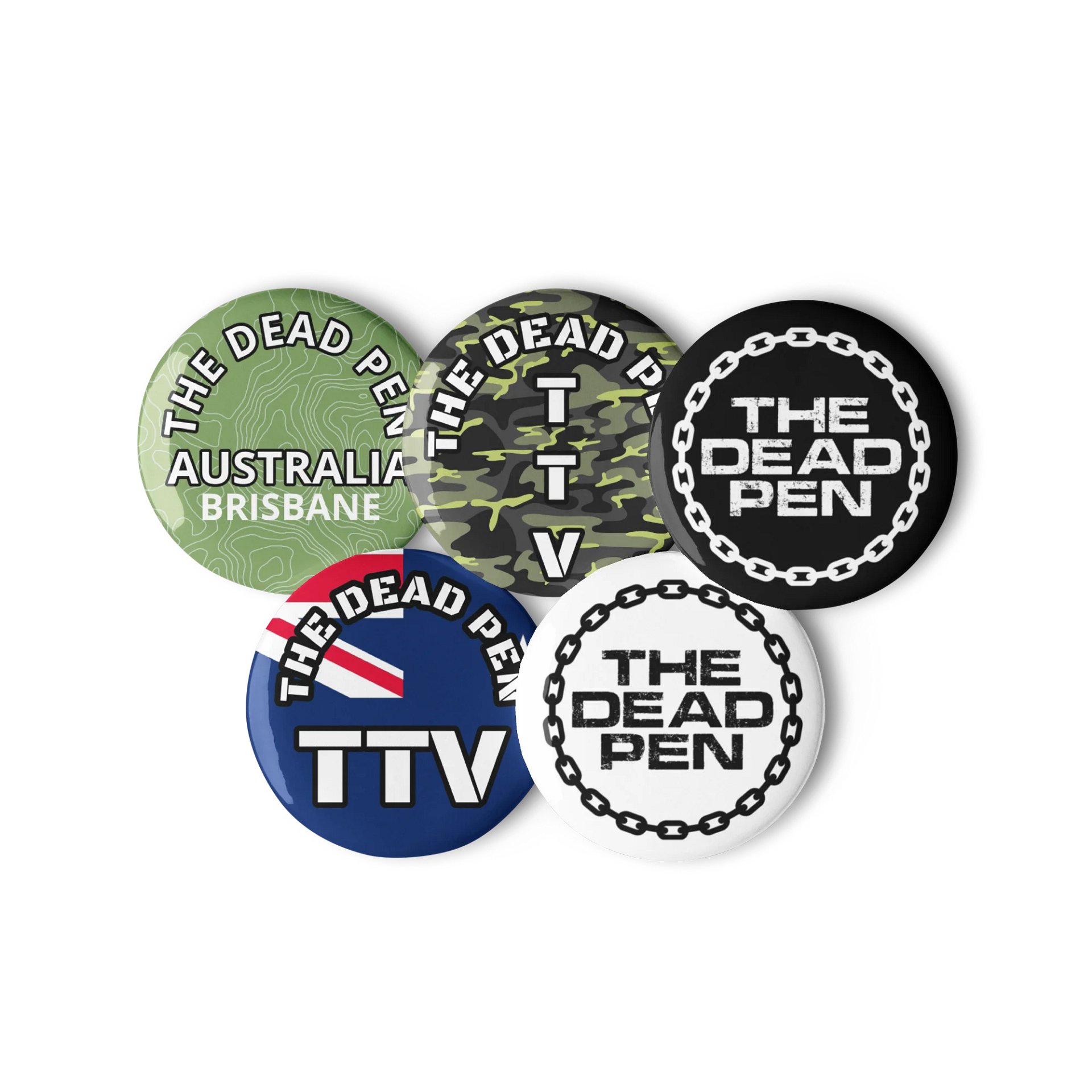 The Dead Pen Pin Buttons product image (3)
